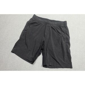 Lululemon Shorts Mens Large Black Stretch Performance Wicking Running Yoga